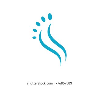 foot Logo Template