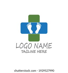 foot Logo Template Vector design