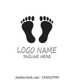 foot Logo Template Vector design