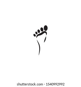 foot Logo Template vector icon illustration design