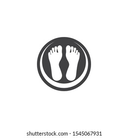 foot Logo Template vector icon
