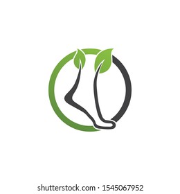 foot Logo Template vector icon