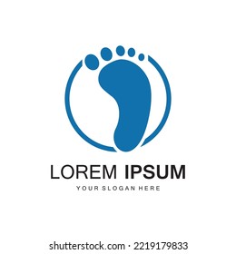 foot Logo Template vector icon illustration design