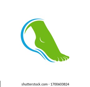 Foot logo vector template, Creative of Foot logo design concepts