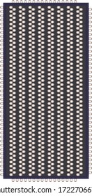 Foot Mate, Tile , Fabric , Dark Grey, white spots Seamless Design