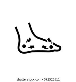 Foot Pain Icon