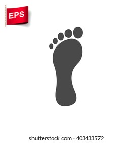 foot print icon
