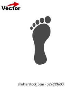 foot print icon