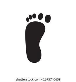 Foot Print Icon for Graphic Design Projects