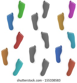 foot prints