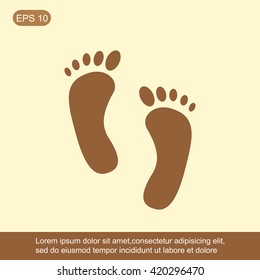 foot prints

