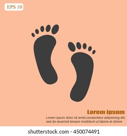 foot prints
