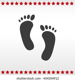 foot prints
