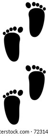 foot silhouette 