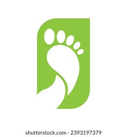 Foot soles logo icon, vector illustration design
