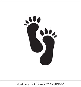 Foot Spa Logo Brand Illustration.