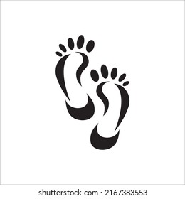 Foot Spa Logo Brand Illustration.