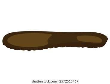 Foot sport insole. vector illustration