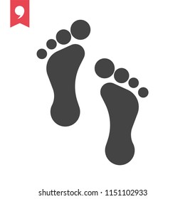 foot step icon