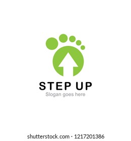 Foot step up logo inspiration