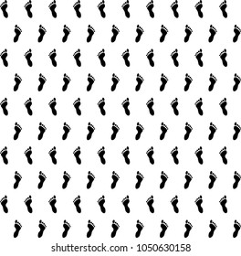 Foot step wallpaper background pattern