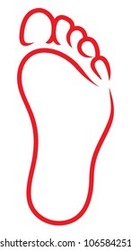 foot symbol