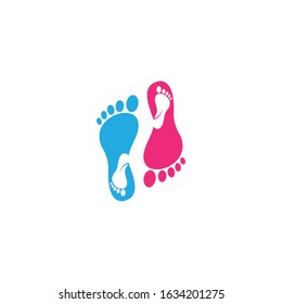 Foot therapist logo vector icons