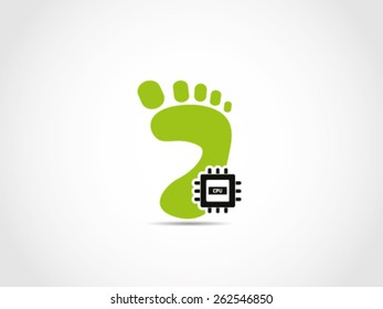 Foot Track Record History CPU Chip Microprocessor