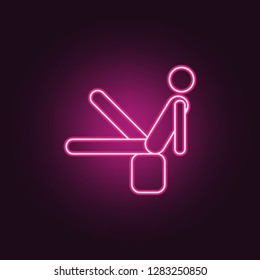 Foot training icon. Element of medicine physiotherapy of legs icon for mobile concept and web apps. Thin line Foot training icon can be used for web and mobile