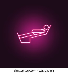 Foot training icon. Element of medicine physiotherapy of legs icon for mobile concept and web apps. Thin line Foot training icon can be used for web and mobile