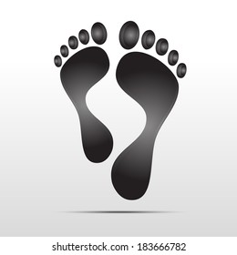 foot two black