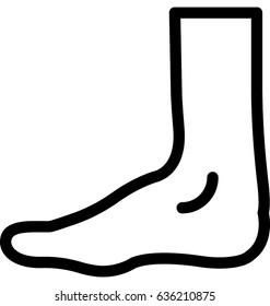Foot Vector Icon