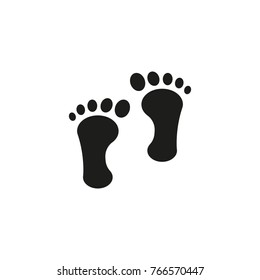 foot vector icon