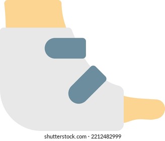 foot Vector illustration on a transparent background. Premium quality symmbols. Line Color vector icons for concept and graphic design. 
