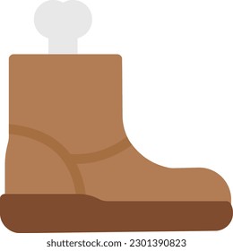 ilustración del vector pie en un fondo transparente. Símbolos de calidad superior. Iconos vectoriales de color de línea para el concepto y el diseño gráfico.