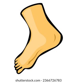 Foot Vector Logo Illustration Design