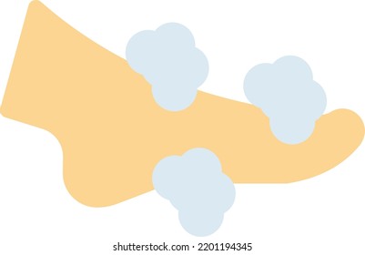 foot wash Vector illustration on a transparent background.Premium quality symbols.Stroke vector icon for concept and graphic design.