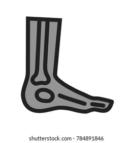 Foot X-ray Icon