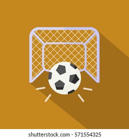 footaball gates goal orange