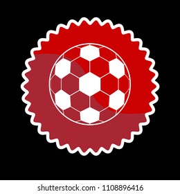footbal ball vector icon