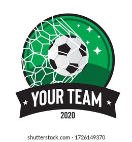 Footbal Team logo design, perfect for school team and club logo design