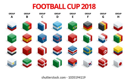 Fútbol 2018, clasificación europea, todos los grupos