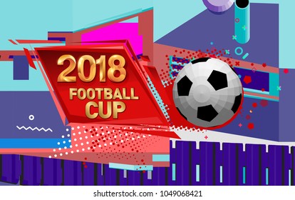 football 2018 world championship background soccer