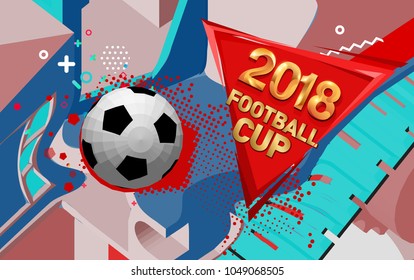 football 2018 world championship background soccer