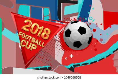 football 2018 world championship background soccer