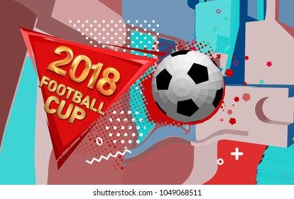 football 2018 world championship background soccer