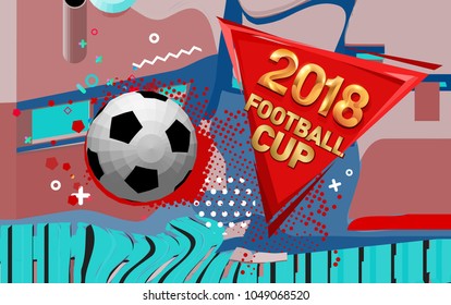 football 2018 world championship background soccer