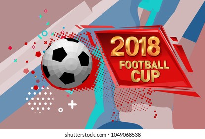 football 2018 world championship background soccer