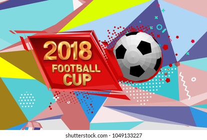 football 2018 world championship background soccer