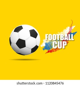 Football 2018 World Championship Background Soccer Russia